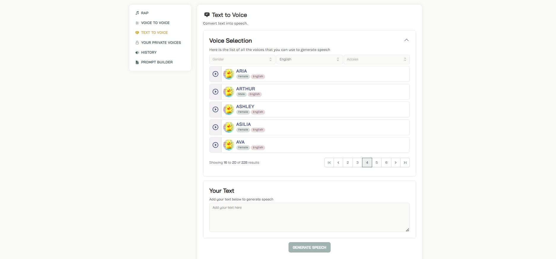 Text-to-Voice