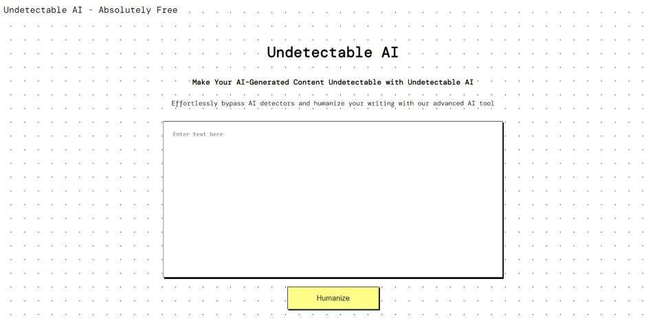 Undetectable AI screenshot 1