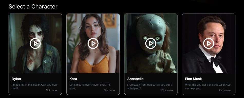 Select a character