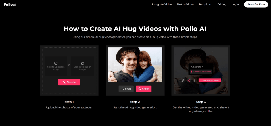 How to create AI hug video