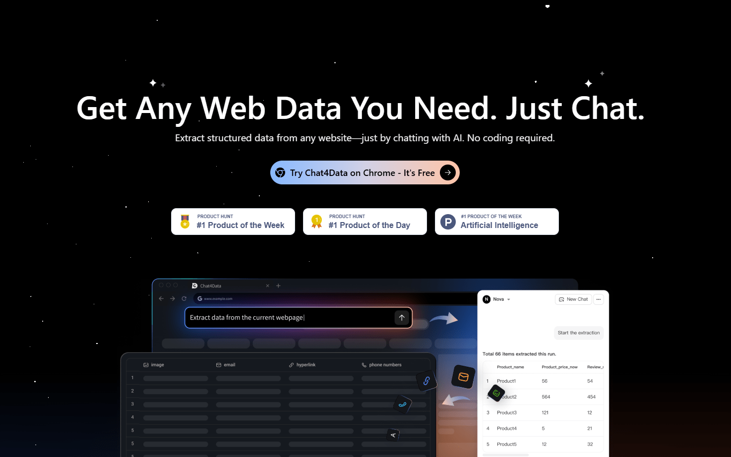 Chat4Data screenshot 1