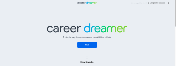 Homepage Career Dreamer