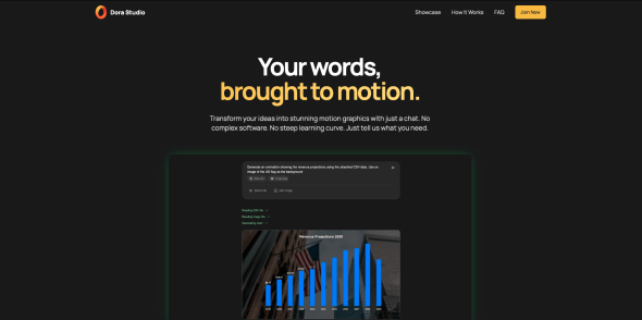 Homepage Dora Studio