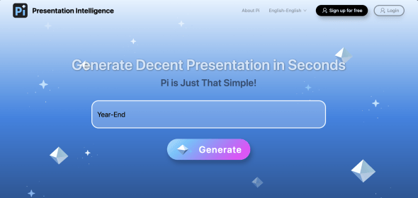 Homepage Presentation Intelligence