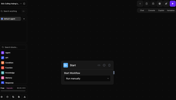 Sim Studio Workflow
