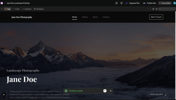 Website Generated By Orchids AI