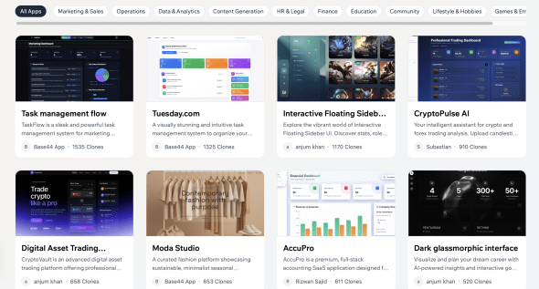 Base44 App Template