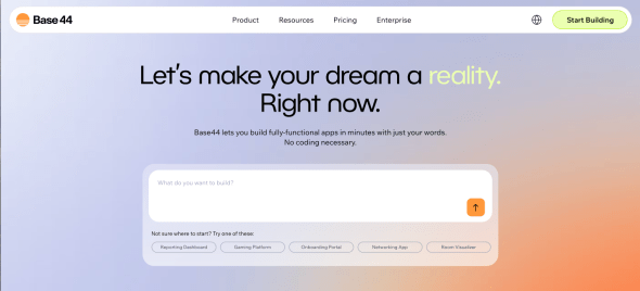 Base44 Homepage