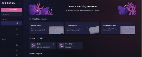 Clueso Dashboard