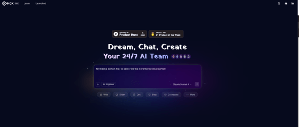 MetaGPT X Homepage