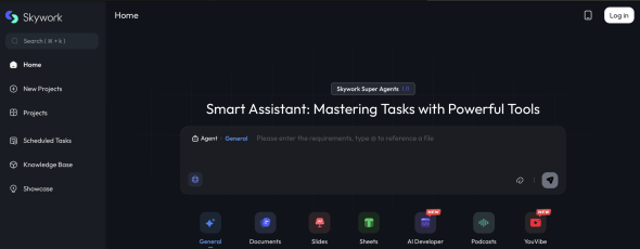Skywork AI Homepage