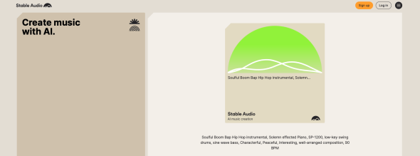Stable Audio 2.5 Homepage