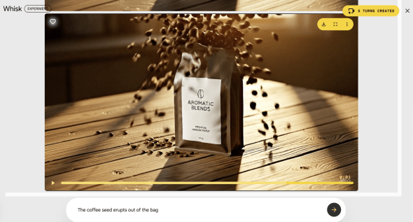 Whisk Video Generation