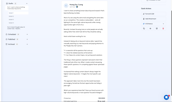 LinkedIn Post Generator