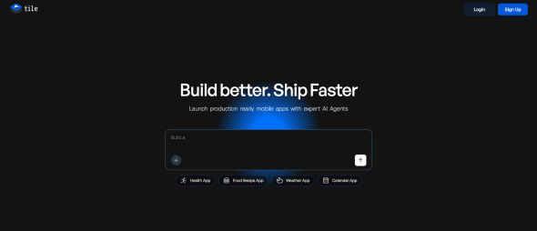 Tile.dev Homepage