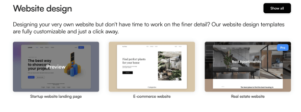 Website Design Template