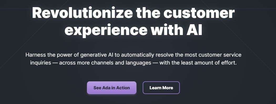 ADA AI Chatbot screenshot #1
