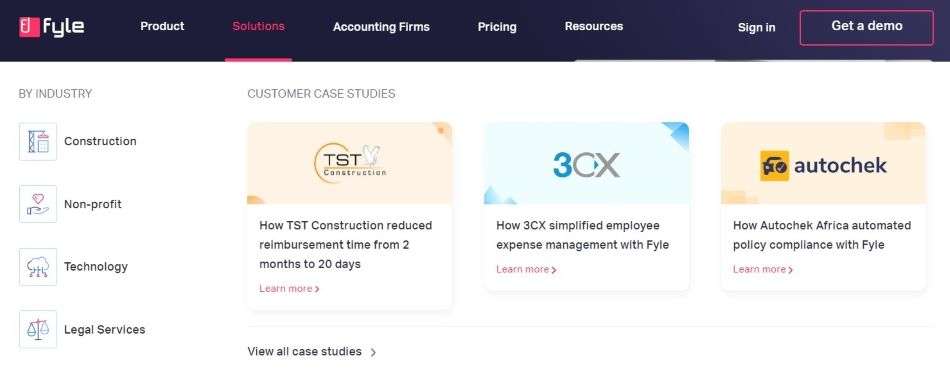 Fyle screenshot 3