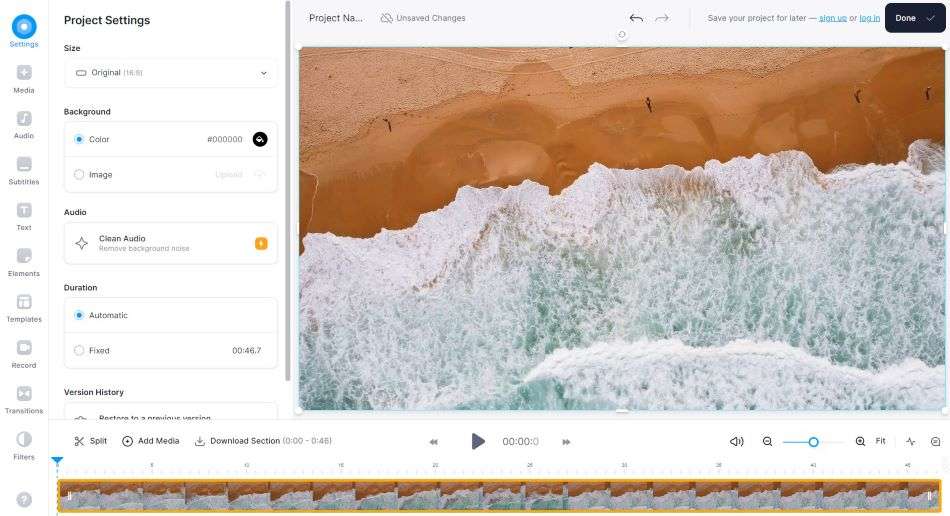 Editor in App