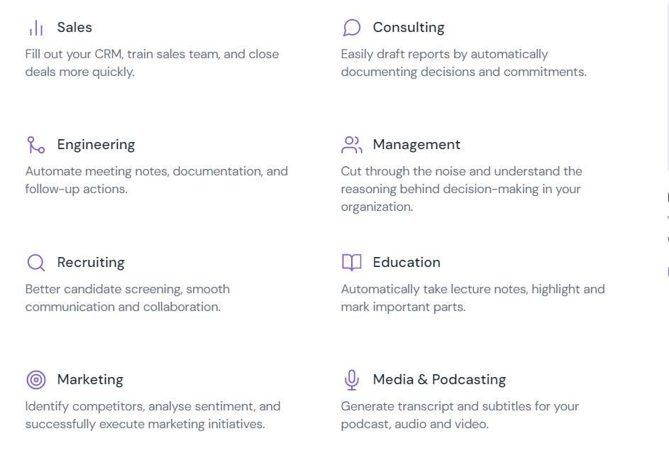 Use cases