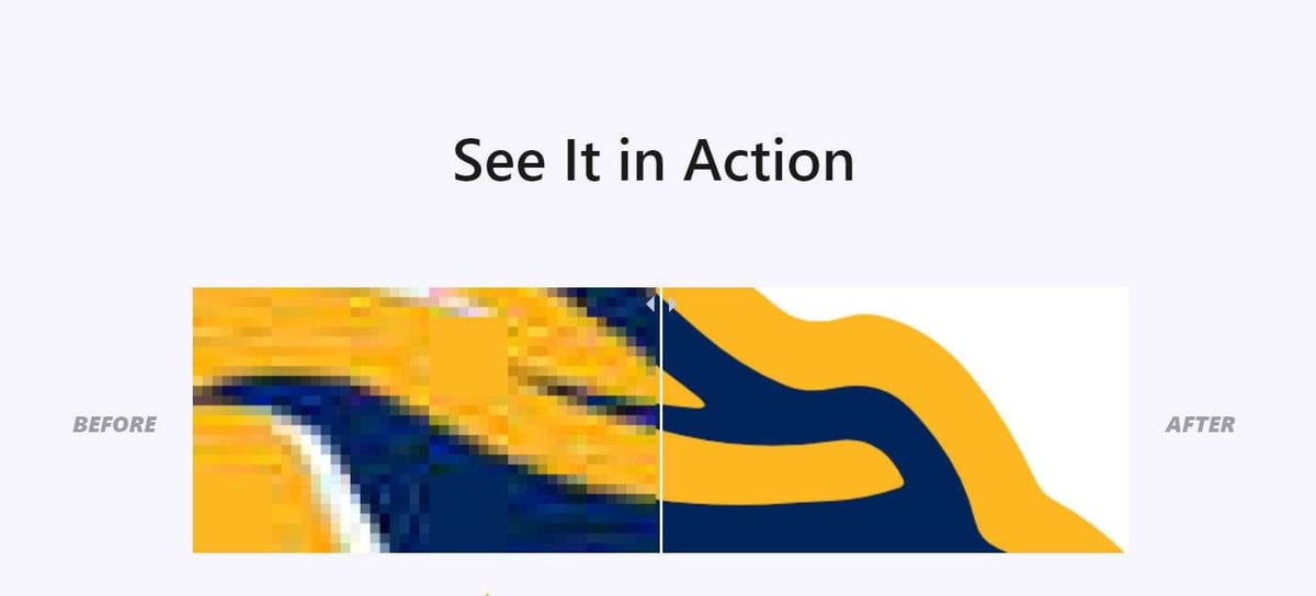 Power of vectorizer.ai