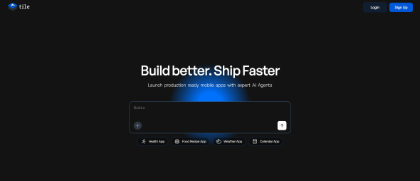 Tile.dev Homepage