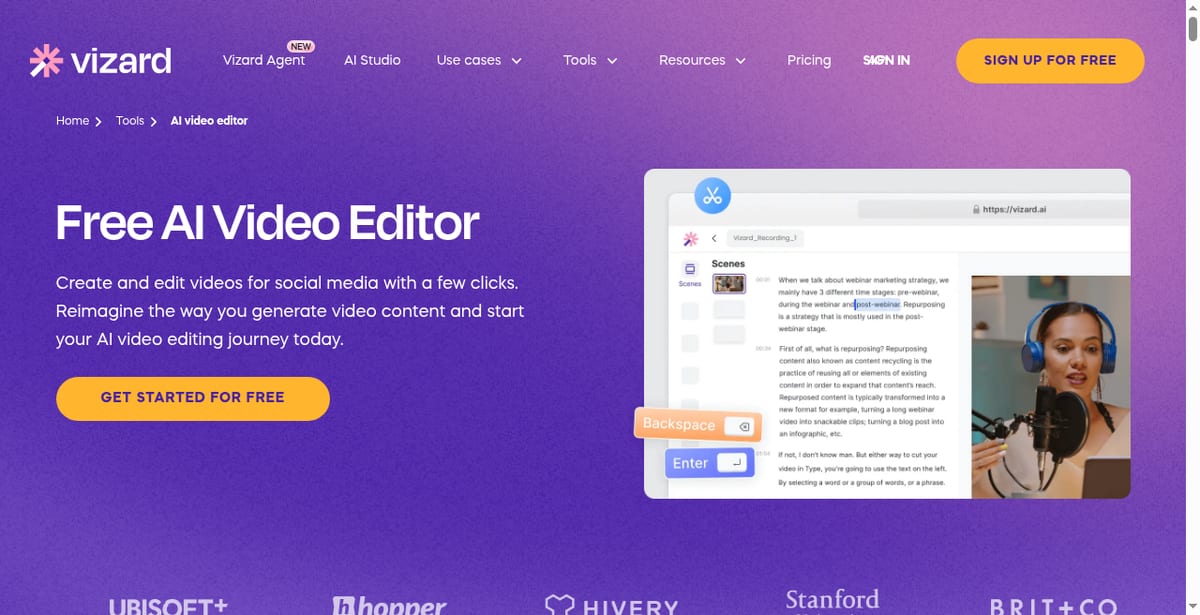 Schedule / publish calendar — Ready clips queued to TikTok, Reels, Shorts, or LinkedIn with titles and captions attached.