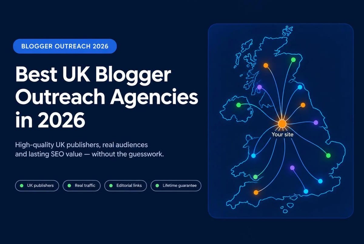 Best UK Blogger Outreach agencies 2026