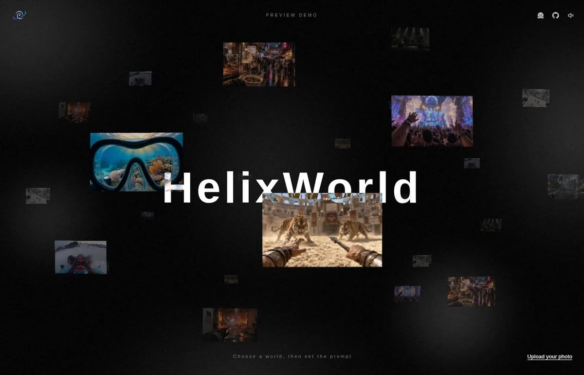 HelixWorld preview demo at helixworld.org