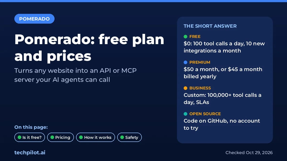Pomerado plans summary