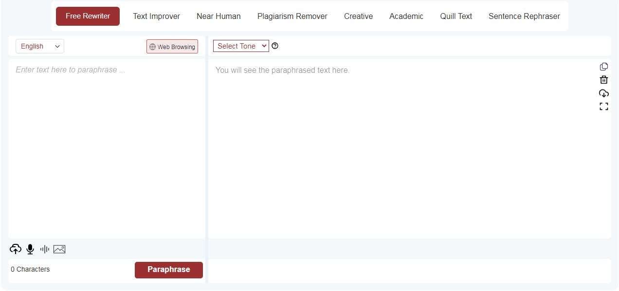 ParaphrasingTool.ai screenshot #2