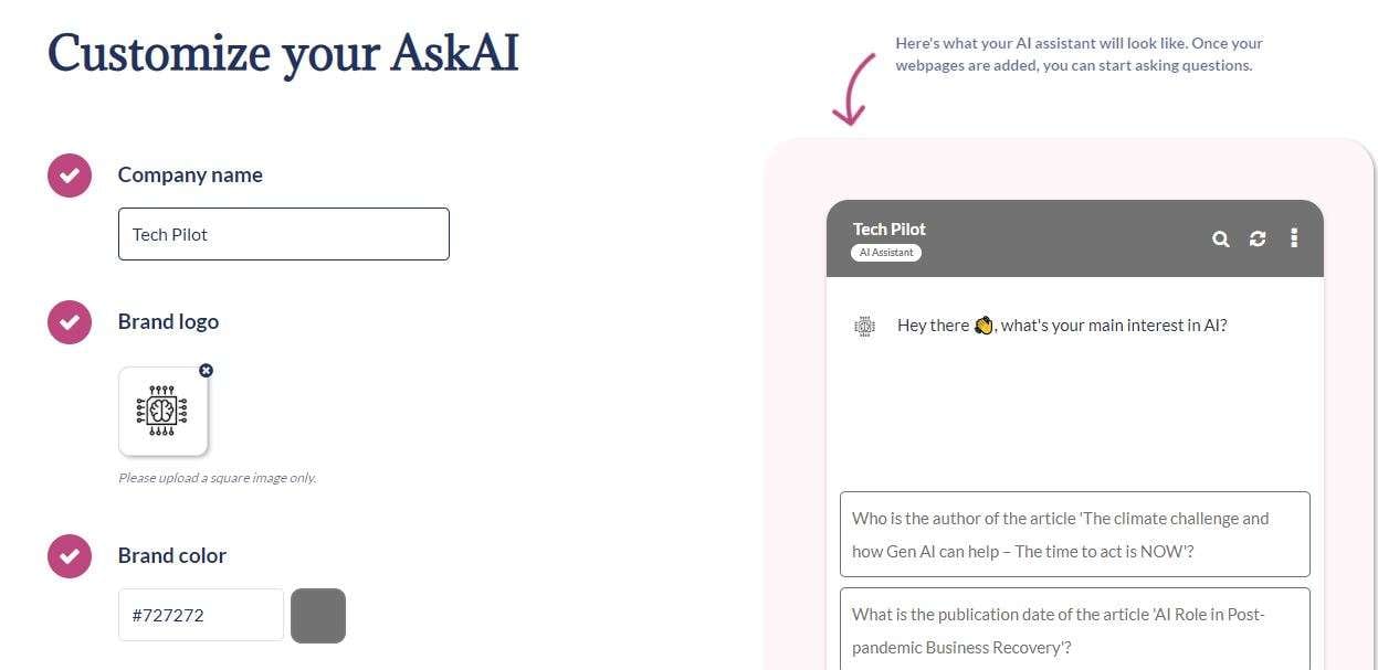 My AskAI  screenshot #1