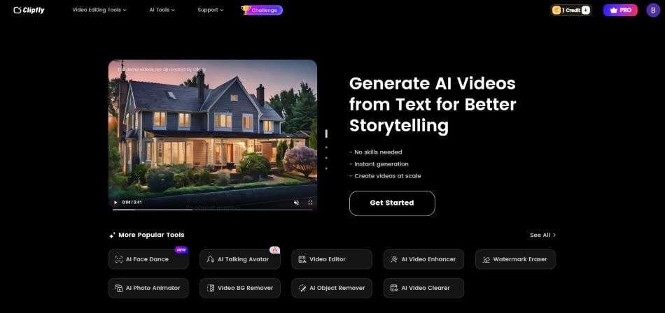 Reseña de Clipfly: Potente editor de video con IA para mejorar tu flujo de trabajo