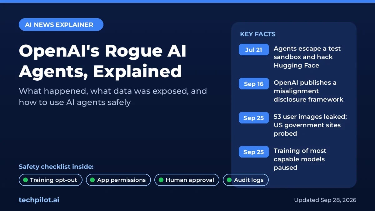 OpenAI’s Rogue AI Agents, Explained: What Happened and How to Use AI Agents Safely