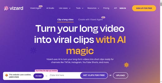 Vizard AI logo
