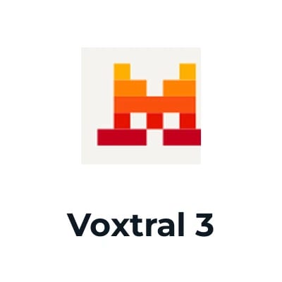 Voxtral 3 logo