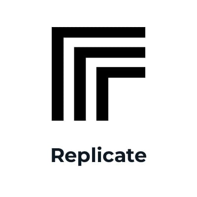 Replicate logo